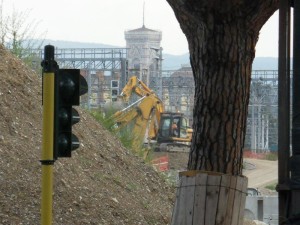 Nuovi skyline a Firenze - Il campanile di Giotto da via Circondaria