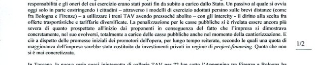 TAV: istituzioni e società civile, insieme, si appellano al nuovo Presidente del Consiglio