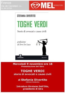 S. Divertito, Presentazione Toghe verdi, MelBookStore, 9.11.'11