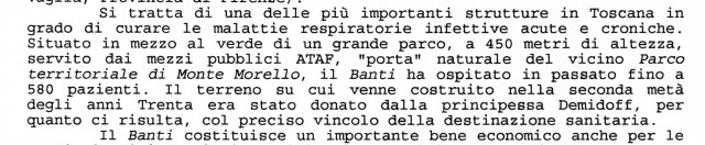 Ci ha lasciato Gina Pratesi, la grande animatrice  del “Comitato per la difesa dell'uso pubblico e sanitario dell'ex sanatorio Banti”