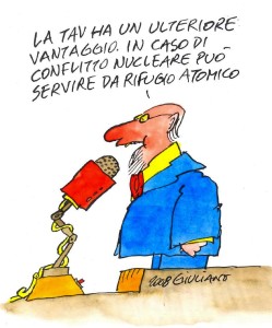 Giuliano - La Tav ha un ulteriore vantaggio...