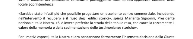 Dalla Giunta Nardella un dono sgradito in chiusura precedente mandato