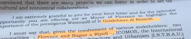 Gualchiere di Remole, Italia Nostra e Idra in Soprintendenza