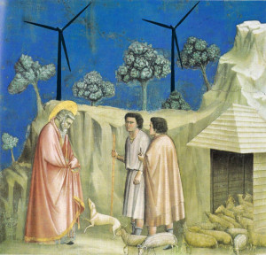 Giotto rivisitato (a cura di Fabio Innocenti), Ritiro di Gioacchino tra i pastori, Cappella degli Scrovegni, Padova