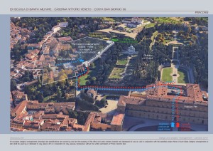 Collegamento Boboli - Forte Belvedere nel progetto consegnato al Comune di Firenze