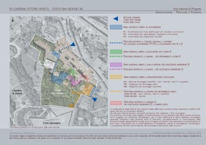 Le aree interrate proposte nel sottosuolo del 'Poggio delle Rovinate'