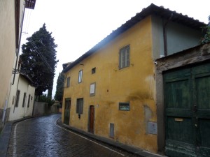 Lo studio di Ottone Rosai in Via San Leonardo