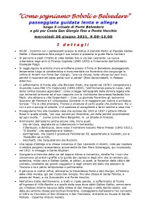 Come sogniamo Boboli e Belvedere, 30 giugno 2021 - I dettagli