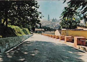 Caserma V. Veneto, Scuola di Sanità militare, Cartolina d'epoca