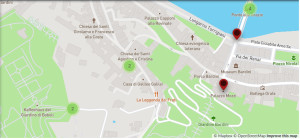Firenze Prossima, Costa San Giorgio, Mappa interattiva