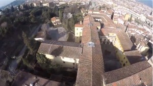 Il complesso di Costa San Giorgio, con l'affaccio sul Giardino mediceo di Boboli 
