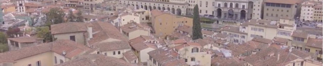 L'ex Convento di San Girolamo e San Francesco in Costa San Giorgio, lato Arno