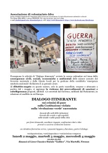 Dialogo itinerante - 2, 3 e 4 maggio 2022