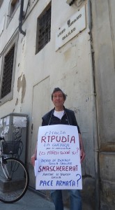 4.5.'22 - Davanti al Liceo Galileo