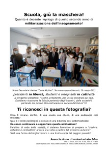 Chissà se ti riconosci in questa fotografia... - studenti