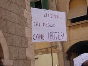 Ipotesi Giani, Piombino, Manifestazione del 1 luglio 2022