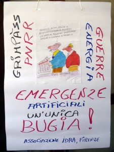 Emergenze artificiali, un'unica bugia, Piombino, 27 agosto 2022