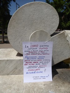 Idra alla manifestazione del 1 luglio a Piombino - La LORO guerra spiega tutto