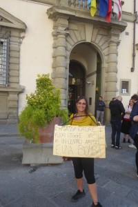 Con Gaia, sotto le finestre della Giunta regionale, 7 ottobre 2022, 1