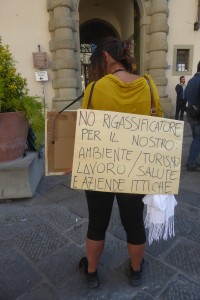 Con Gaia, sotto le finestre della Giunta regionale, 7 ottobre 2022, 1