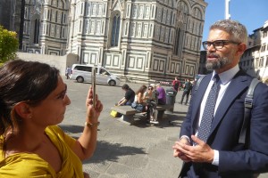 Gaia intervista il sindaco di Piombino Francesco Ferrari, 7 ottobre 2022 