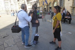 TVR TeleItalia intervista Gaia, 7 ottobre 2022