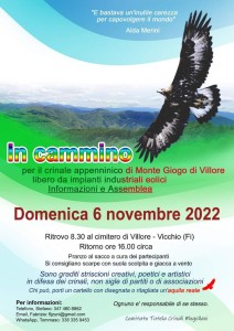 Comitato Tutela Crinali Mugellani, In cammino, 6.11.'22