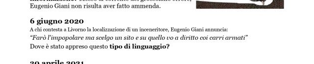Piccola raccolta di citazioni d'autore: Eugenio Giani, 1