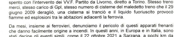 A voi che prendete il treno, 19.4.'23