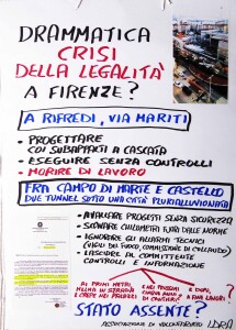 Drammatica crisi della legalità a Firenze?