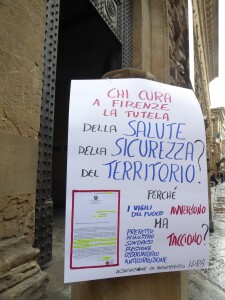 Prefettura di Firenze - Perché i Vigili del Fuoco avvertono ma le autorità tacciono?