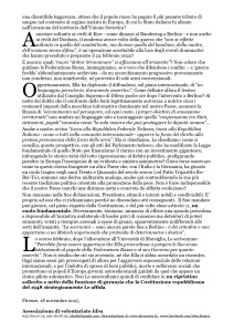 Idra, Lettera pubblica al Quirinale, 18.11.'25, Volantino, 2